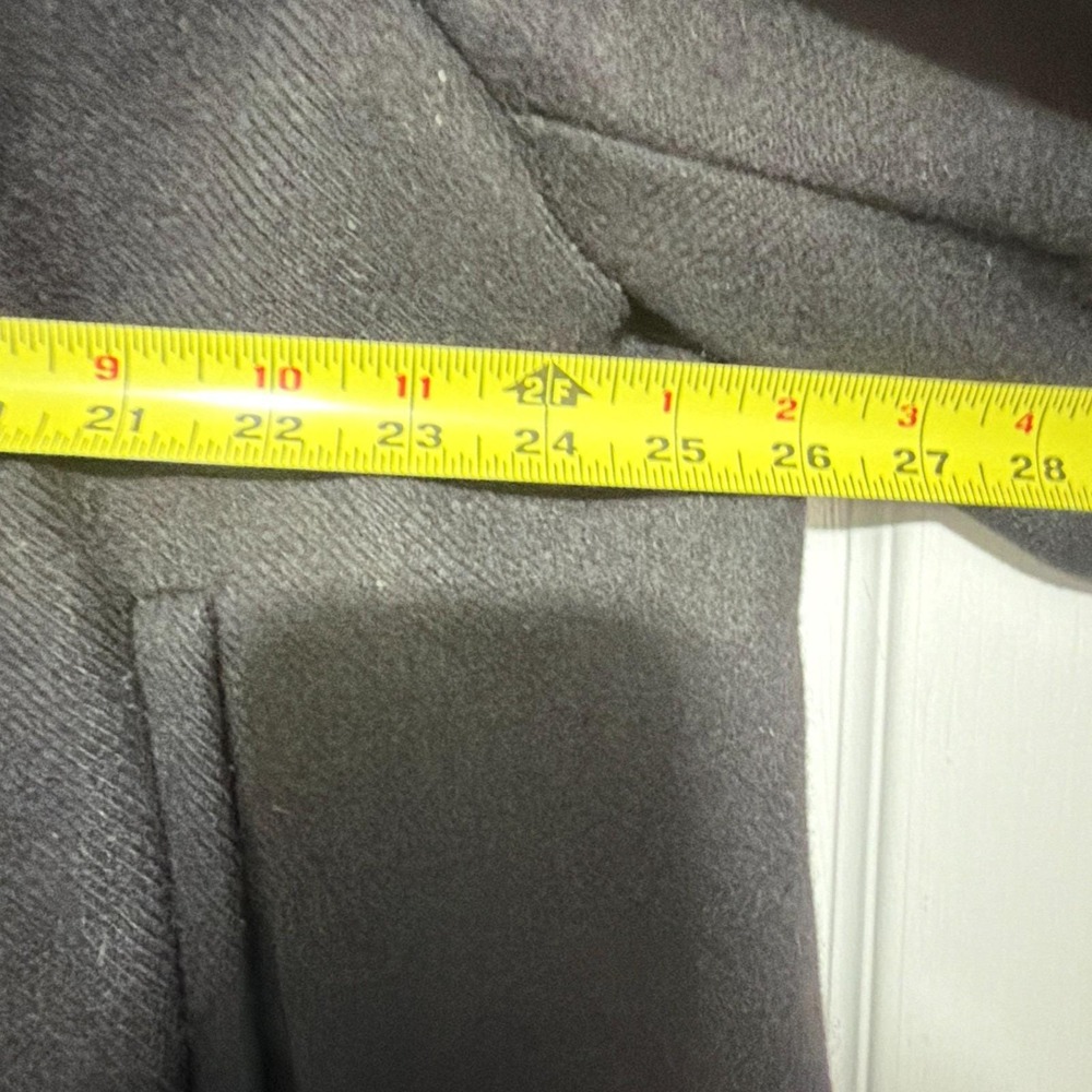 Vintage‎ 1997 Schott NYC 740N Pea Coat Black Wool 50 - Picture 5 of 8